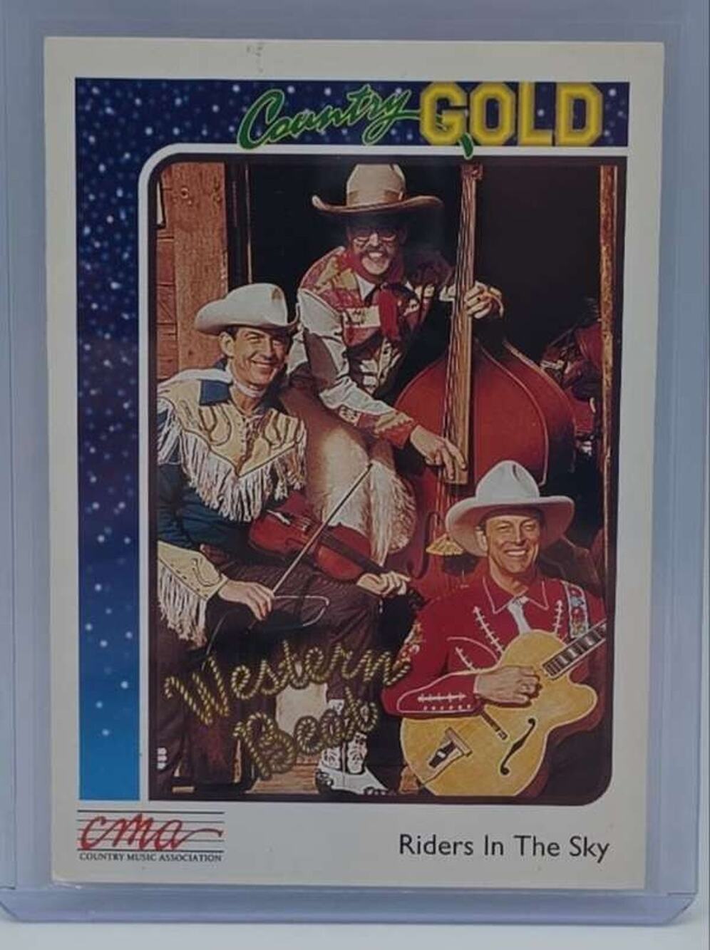 1992 Sterling Country Gold #93 Riders In The Sky Card